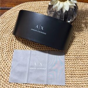 Armani Exchange Sunglasses Case & Cloth